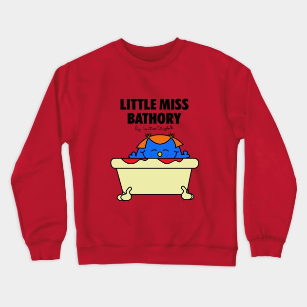 Little Miss Bathory Crewneck Sweatshirt by Tameink